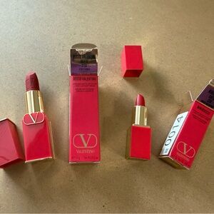 Valentino lipsticks full and mini